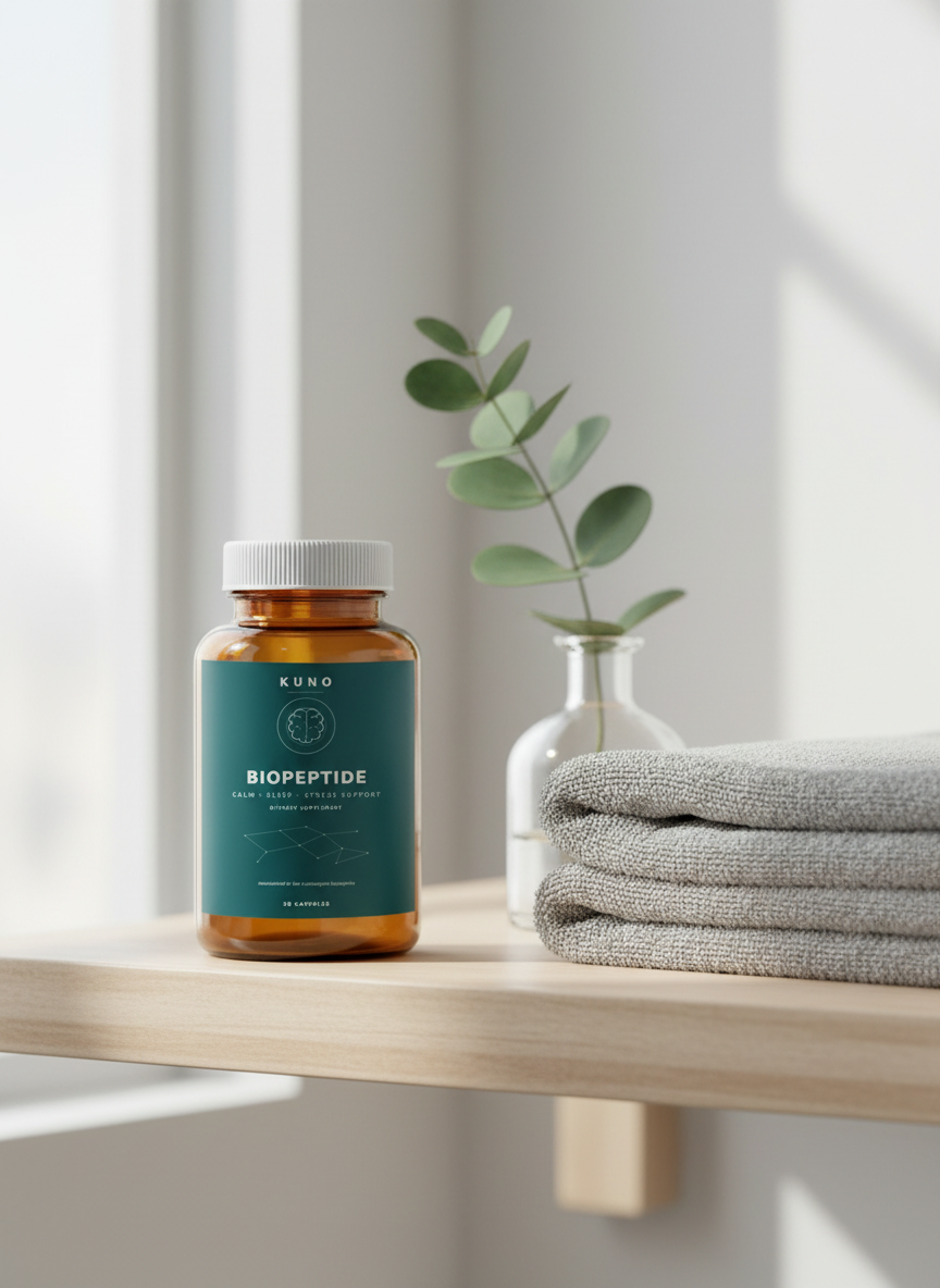 KUNO Biopeptide amber-glass bottle